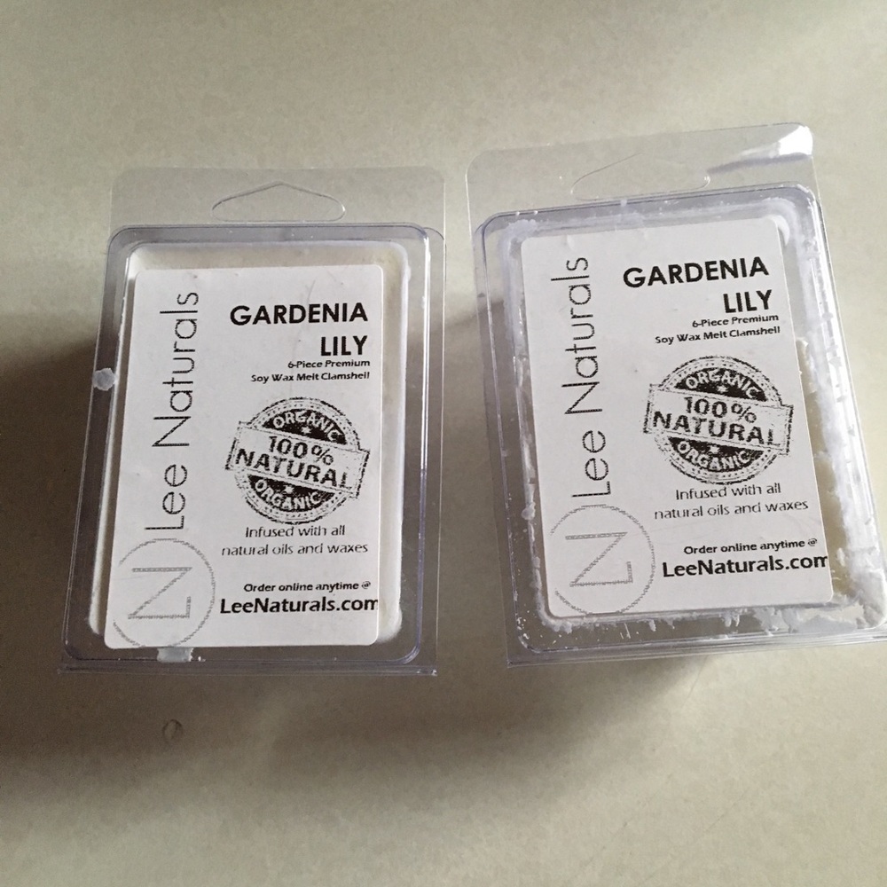LEE NATURAL's GARDENIA LILY WAX MELTS
